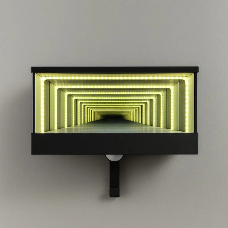 LED Deep Mirror Garage Key Holder